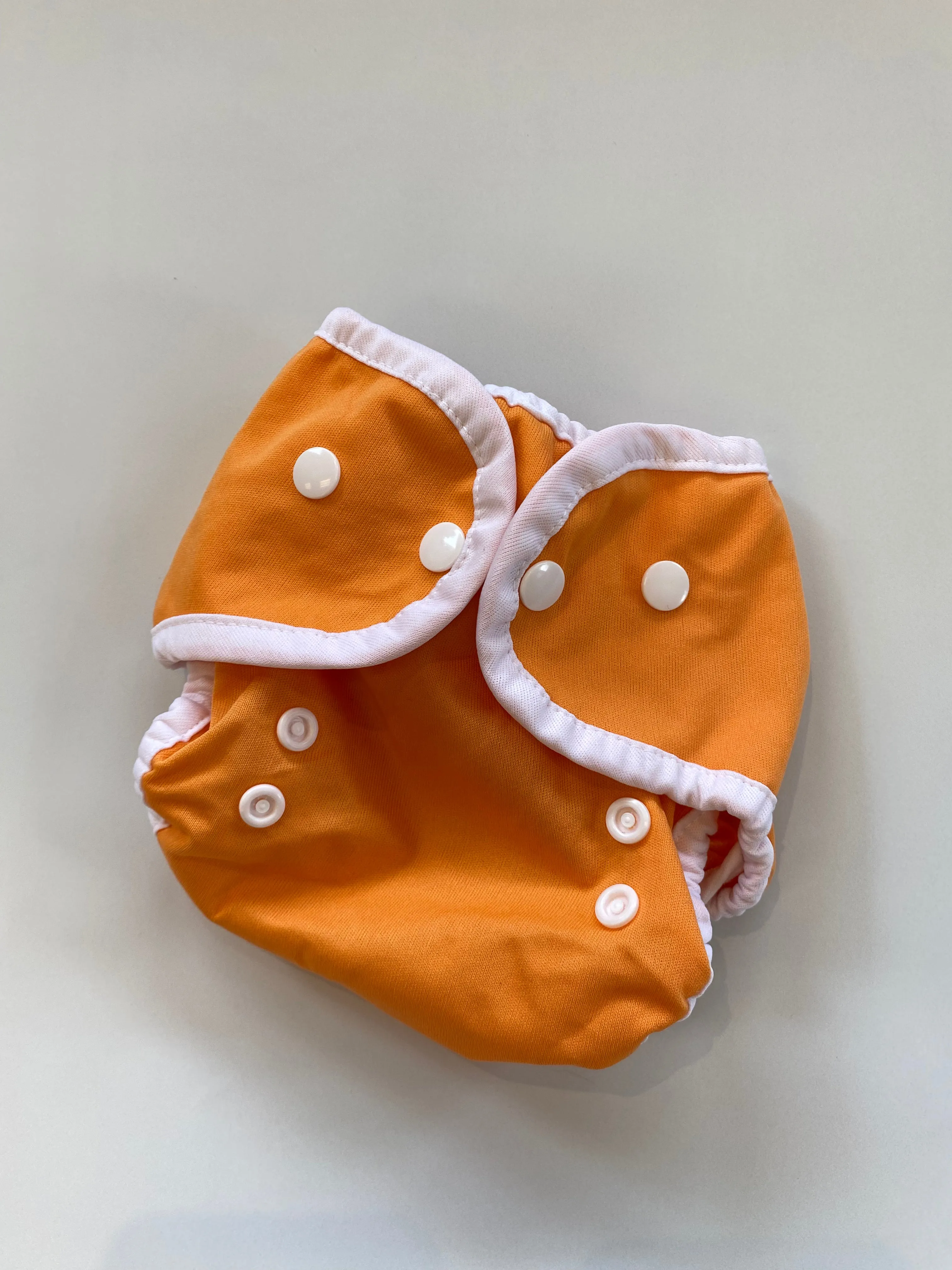 Thrifted Thirsties Duo Wrap - Snaps - Mango (EUC)