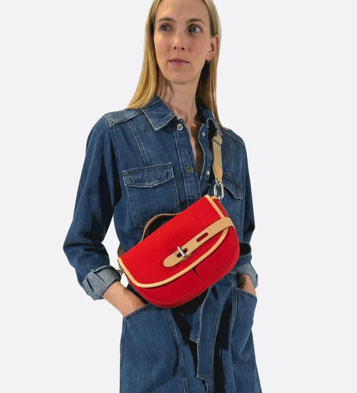 THRYS DOUBLE TWILL SATCHEL SMALL BAG