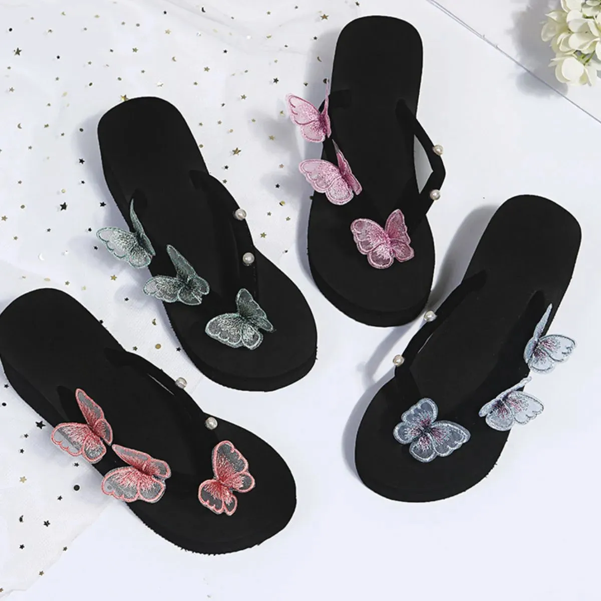 Toe Post Platform Sandals