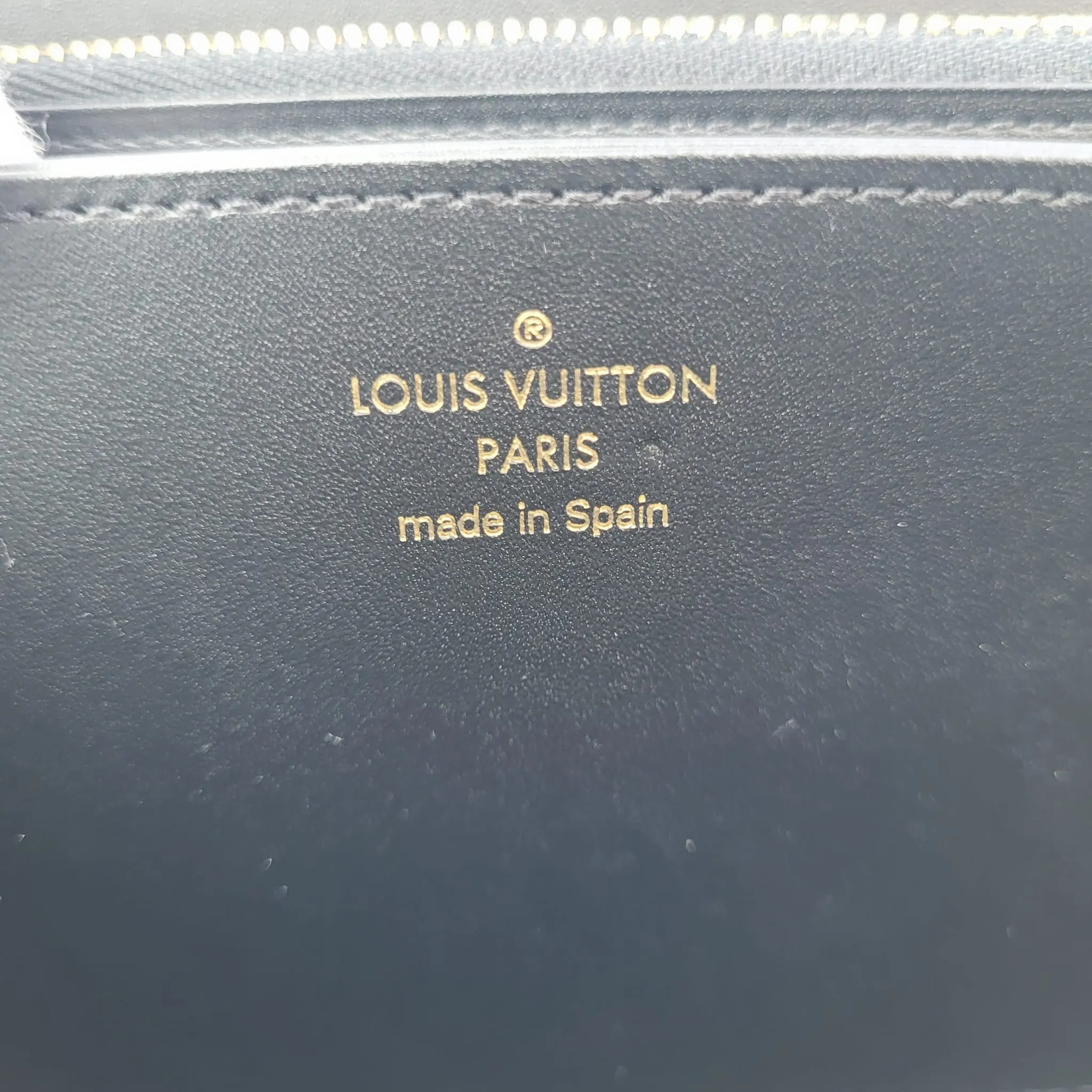 Transformed Damier Ebene Time Trunk Zippy Wallet