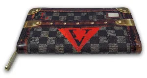 Transformed Damier Ebene Time Trunk Zippy Wallet