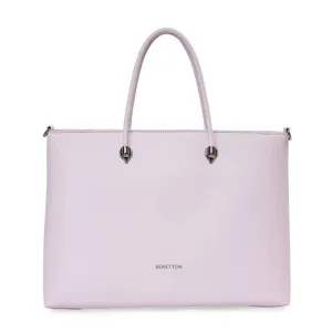 United Colors of Benetton Sophiana Women's Tote Pale Lilac