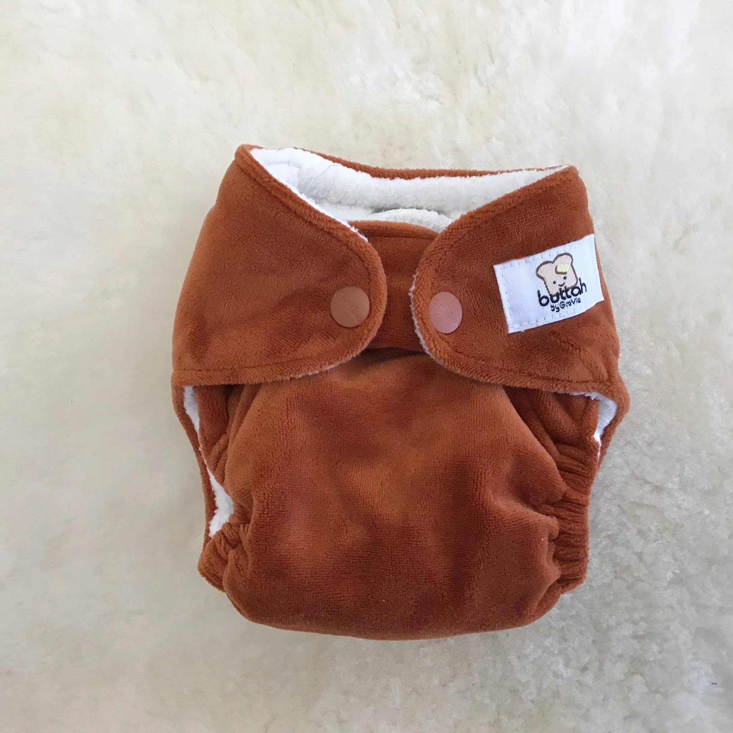Used GroVia - Newborn All-in-One - Buttah Spice (EUC)