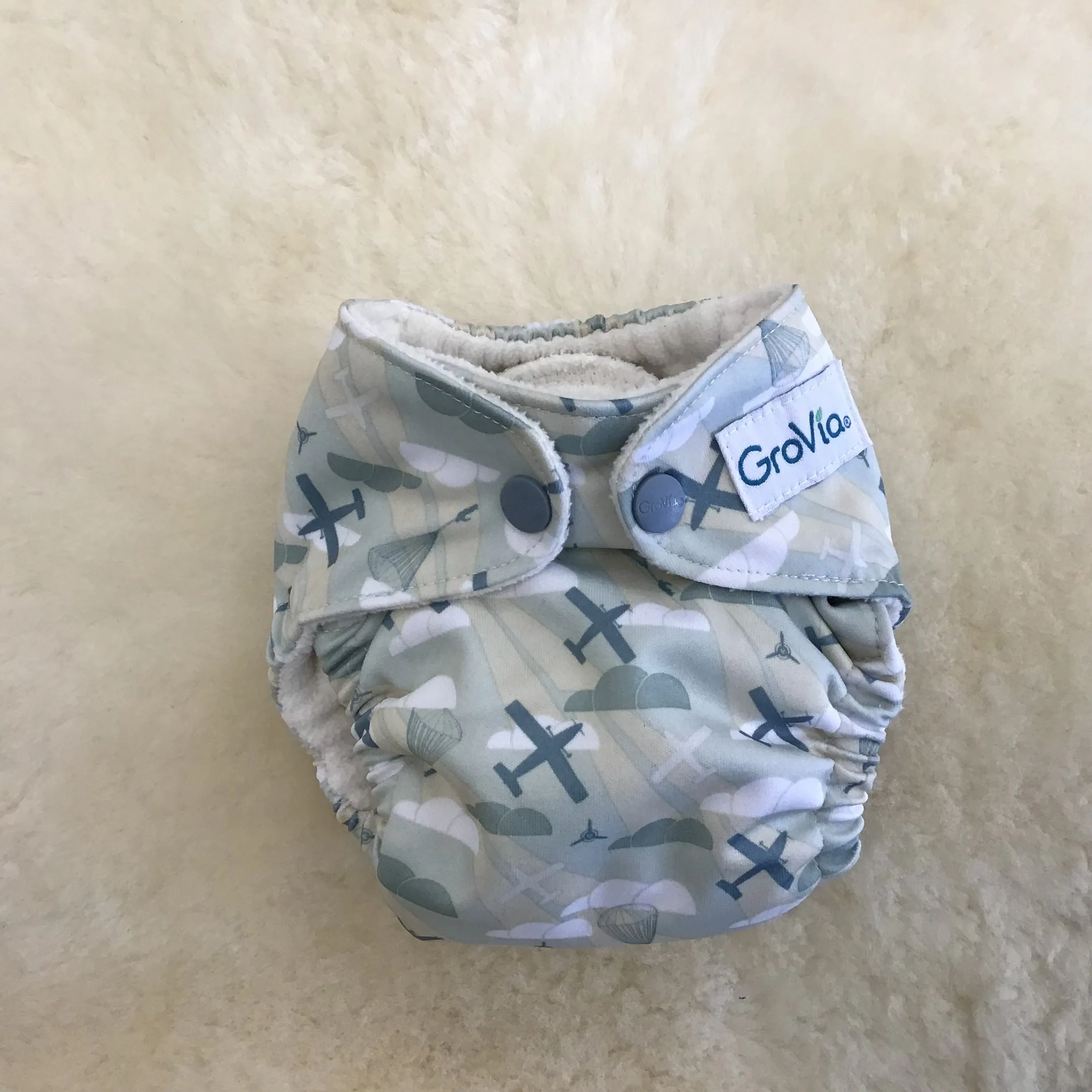 Used GroVia - Newborn All-in-One - Maverick (EUC)