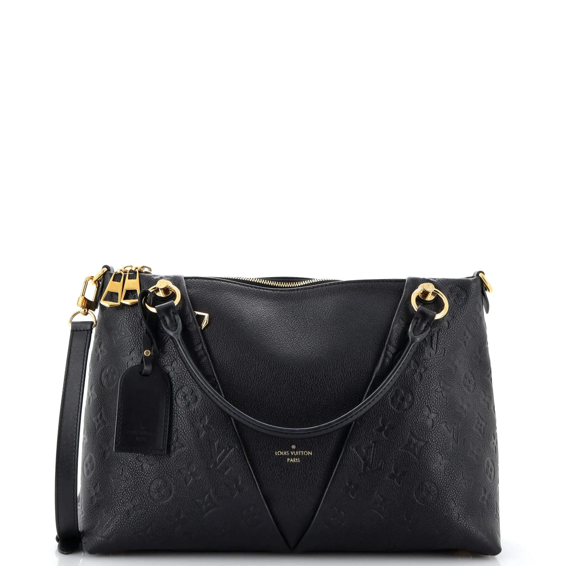 V Tote Monogram Empreinte Leather MM