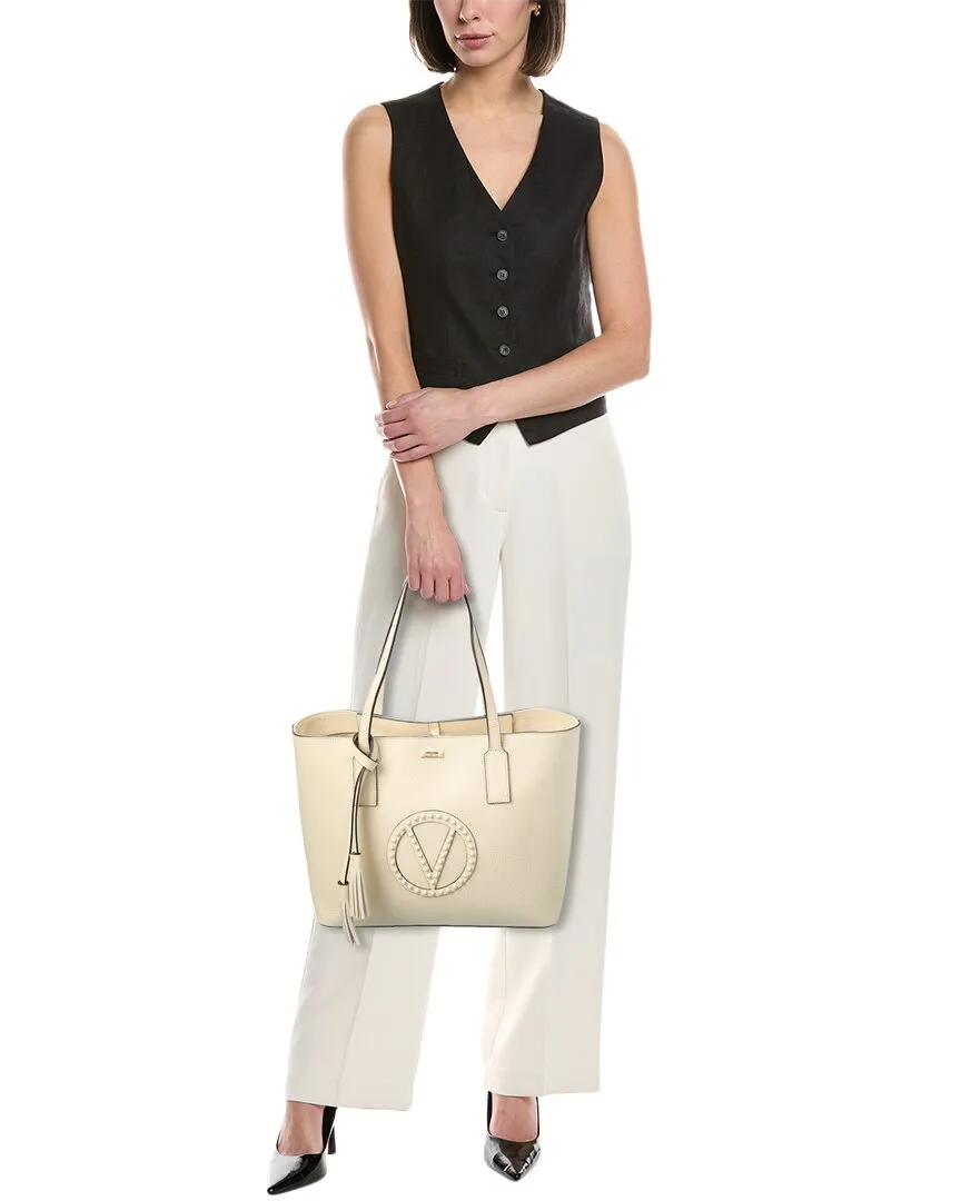 Valentino by Mario Valentino Soho Rock Leather Tote