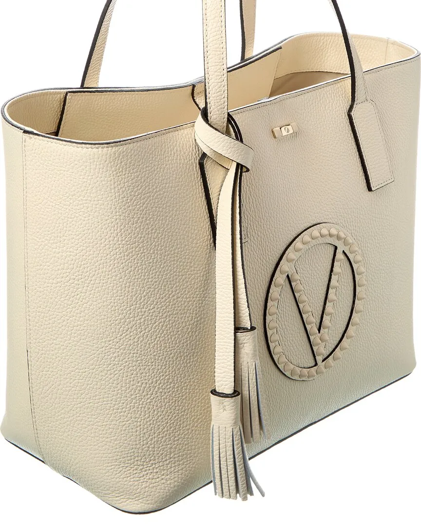 Valentino by Mario Valentino Soho Rock Leather Tote