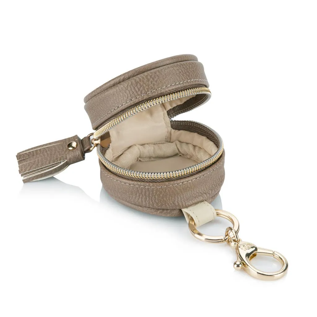 Vanilla Latte Diaper Bag Pod Keychain