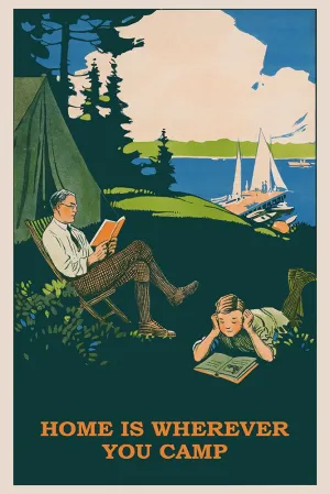 Vintage Travel: Home Is Wherever You Camp