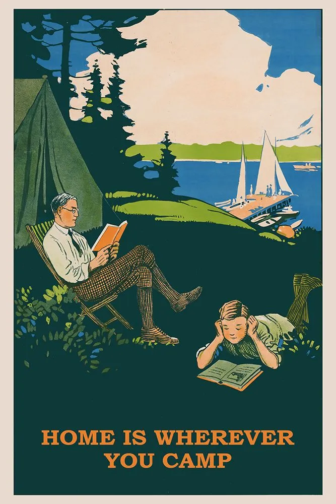 Vintage Travel: Home Is Wherever You Camp