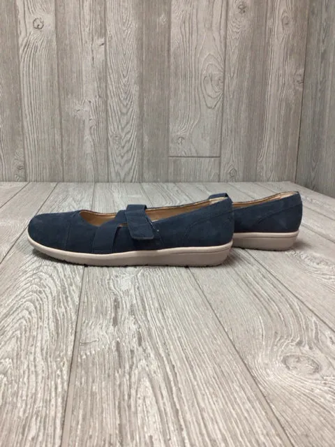 Vionic Blue Suede Flats Size 9