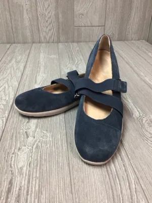 Vionic Blue Suede Flats Size 9