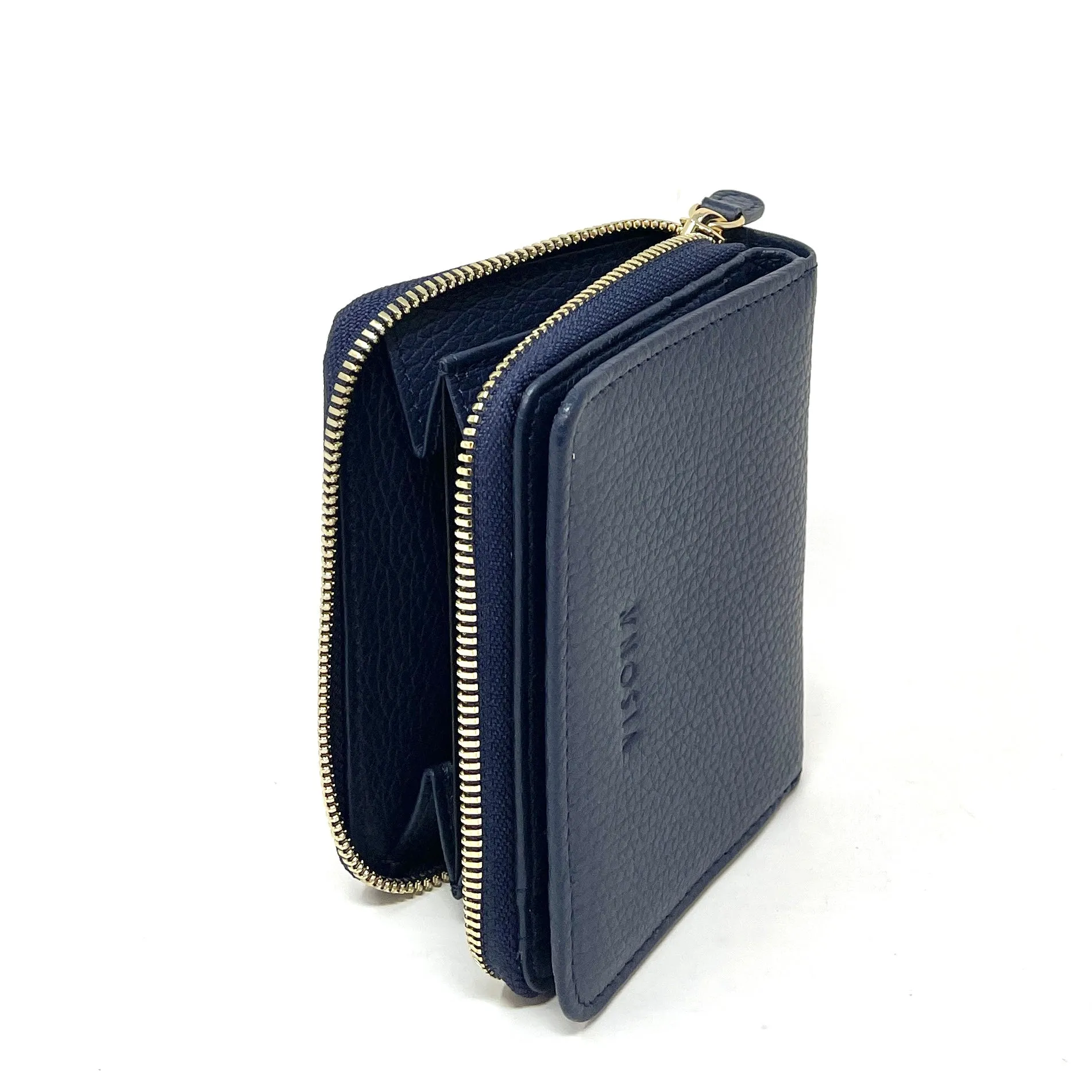 Visona Square Zip Around Wallet
