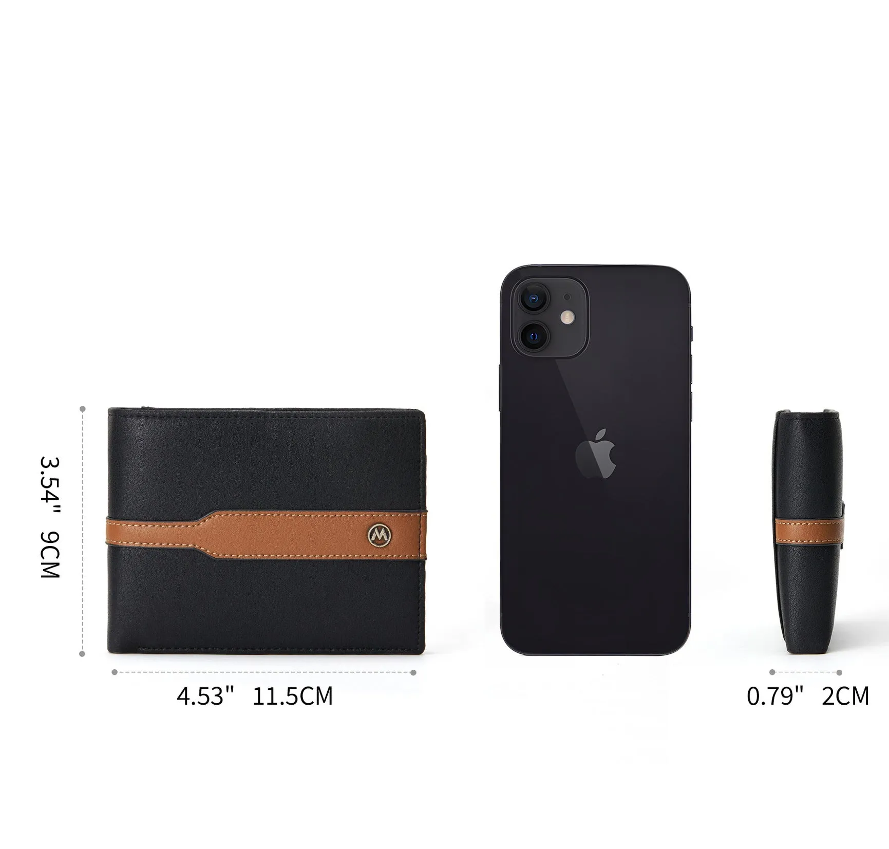 WA358 - RFID Anti-Theft Genuine Leather Men's Wallet