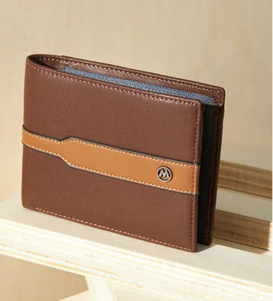 WA358 - RFID Anti-Theft Genuine Leather Men's Wallet