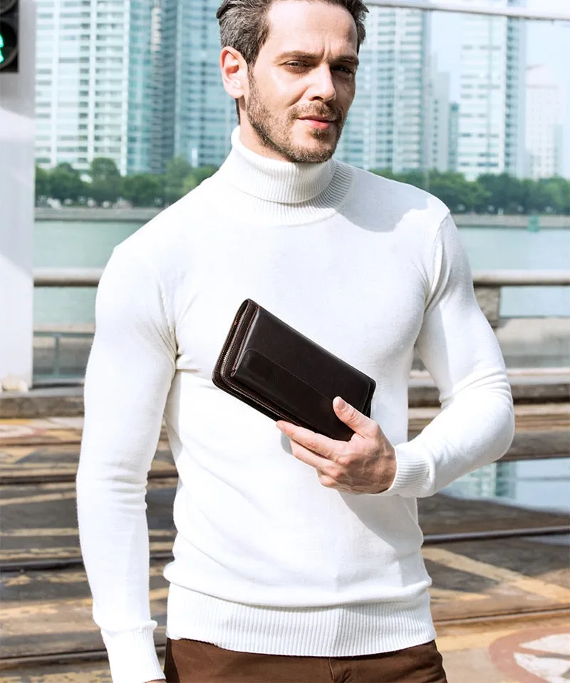 Wallet Leather Men Purse Money Bag