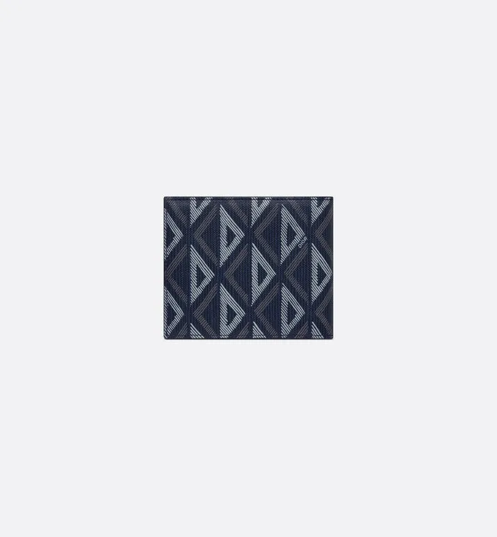 Wallet • Navy Blue CD Diamond Canvas