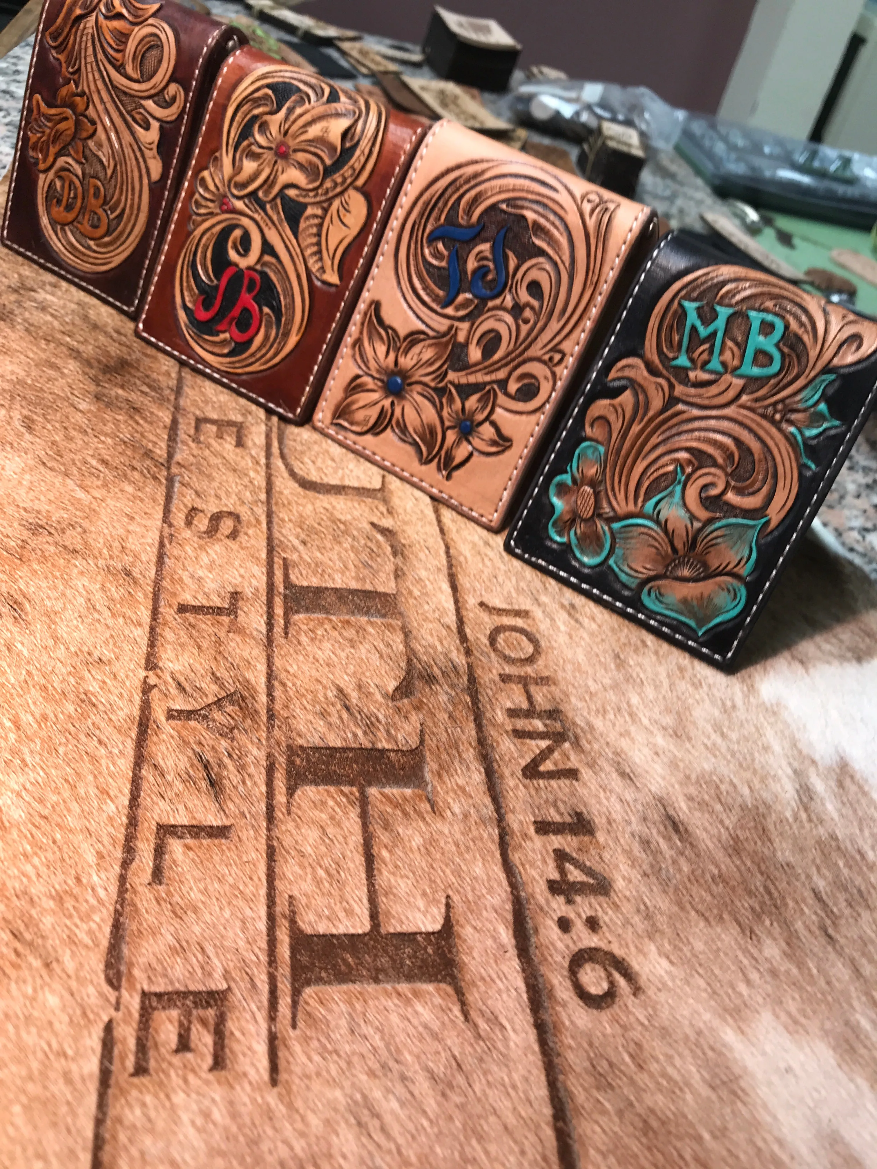 Wallets  / Custom Leather goods