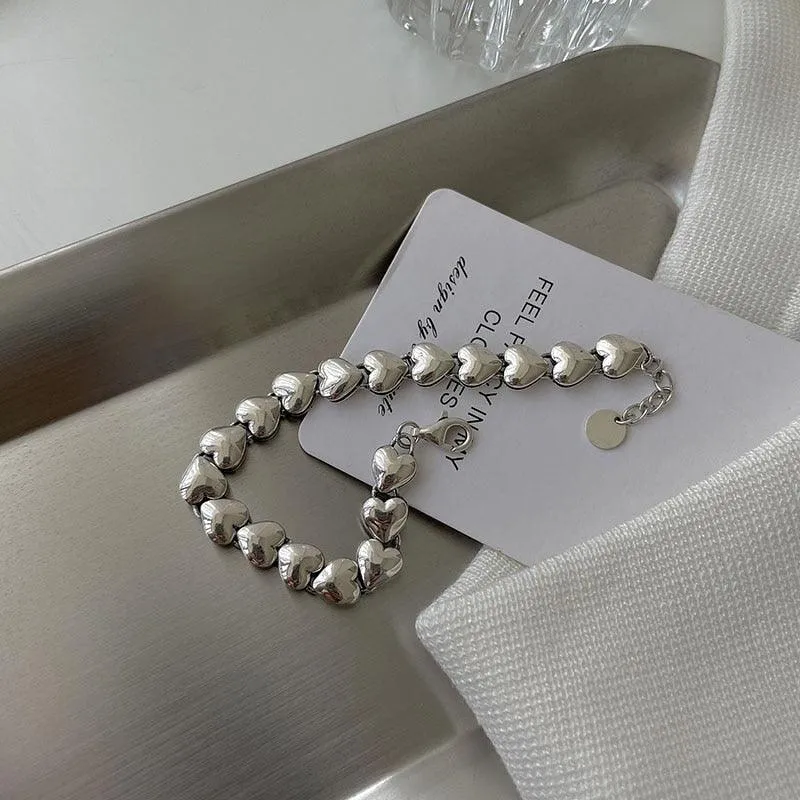 Water Resistant Tarnish Free Sterling Silver Bangle Bracelets - set of 2