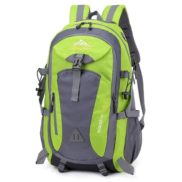 Waterproof USB charging Climbing Unisex male travel Backpack