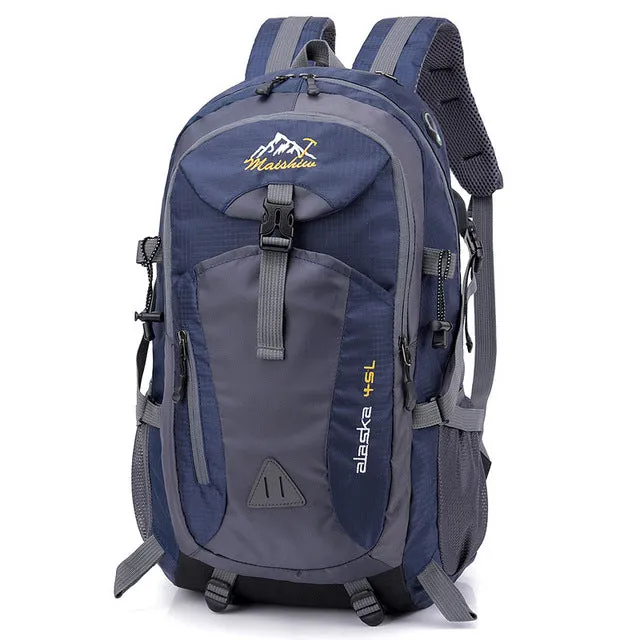 Waterproof USB charging Climbing Unisex male travel Backpack