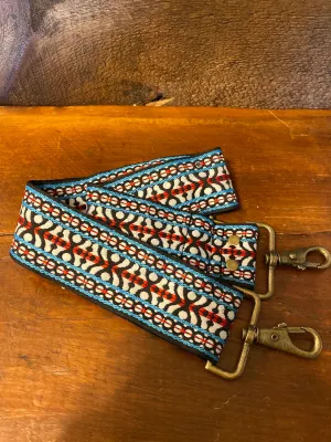 Wide canvas strap - cabin girl