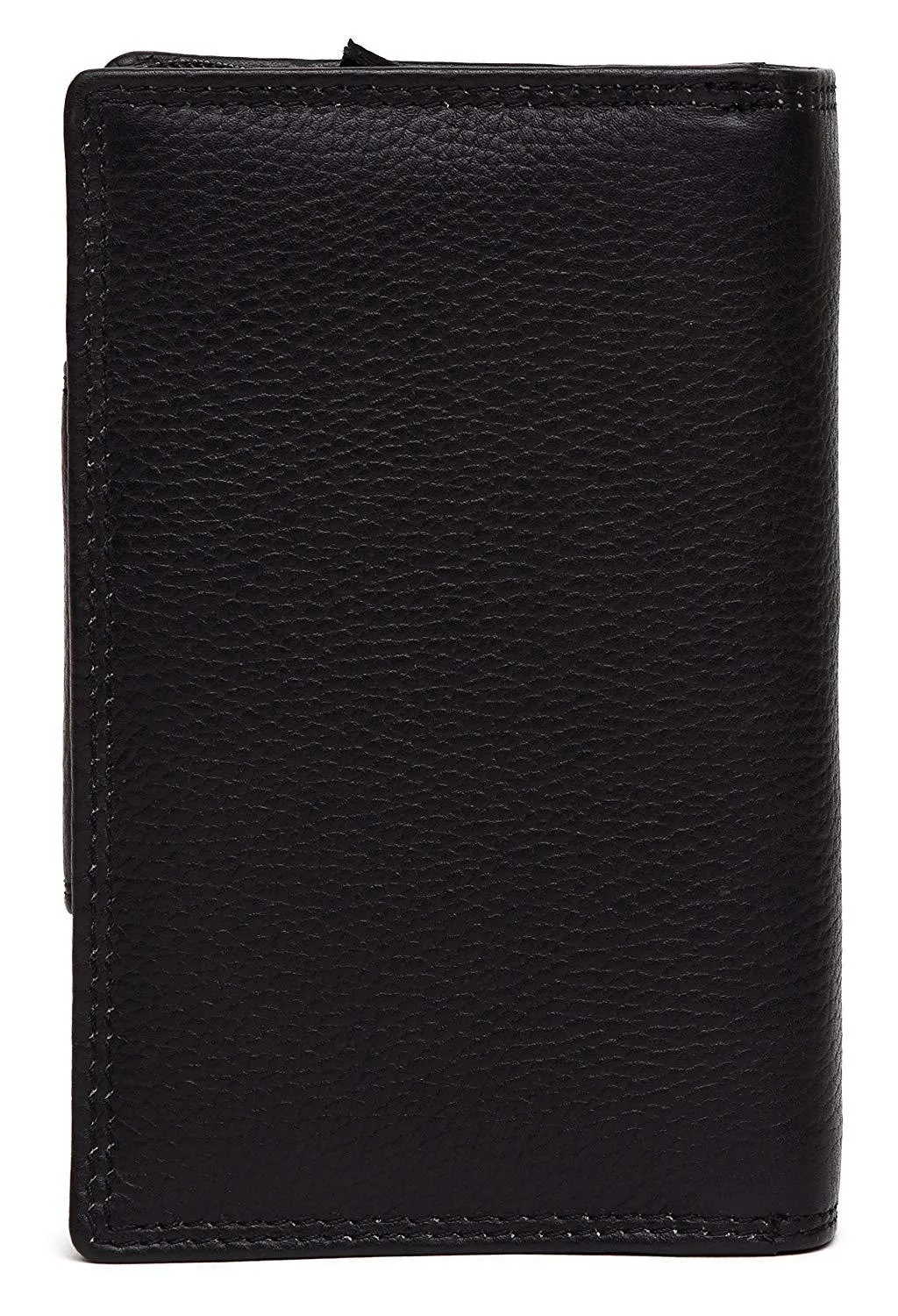 WildHorn® Black Genuine Leather Wallets for Women