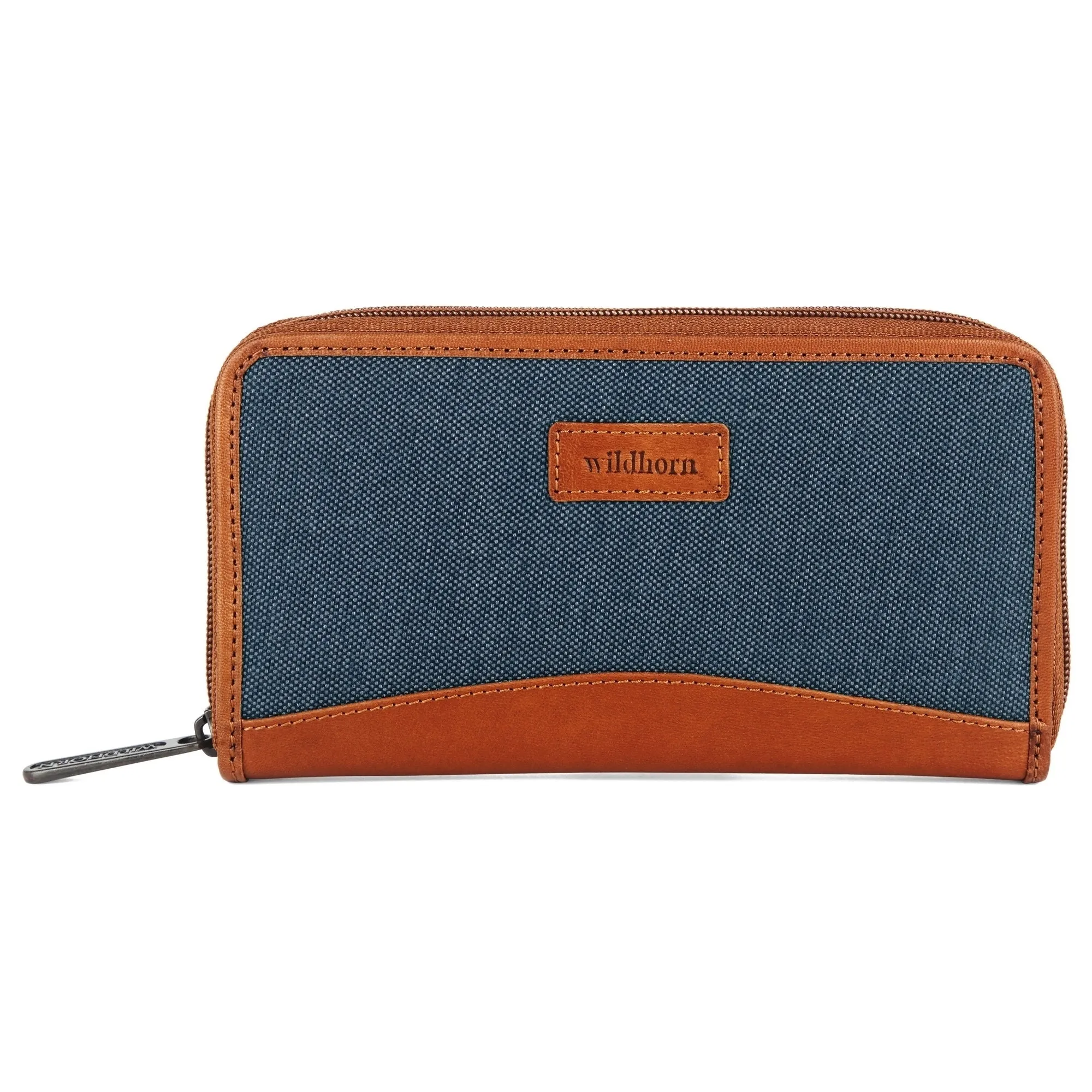 WildHorn Women's Canvas Wallet Clutch - Stylish, Spacious I Zip Around Wallet for Travel, Holds Cards, Phone, Cash.