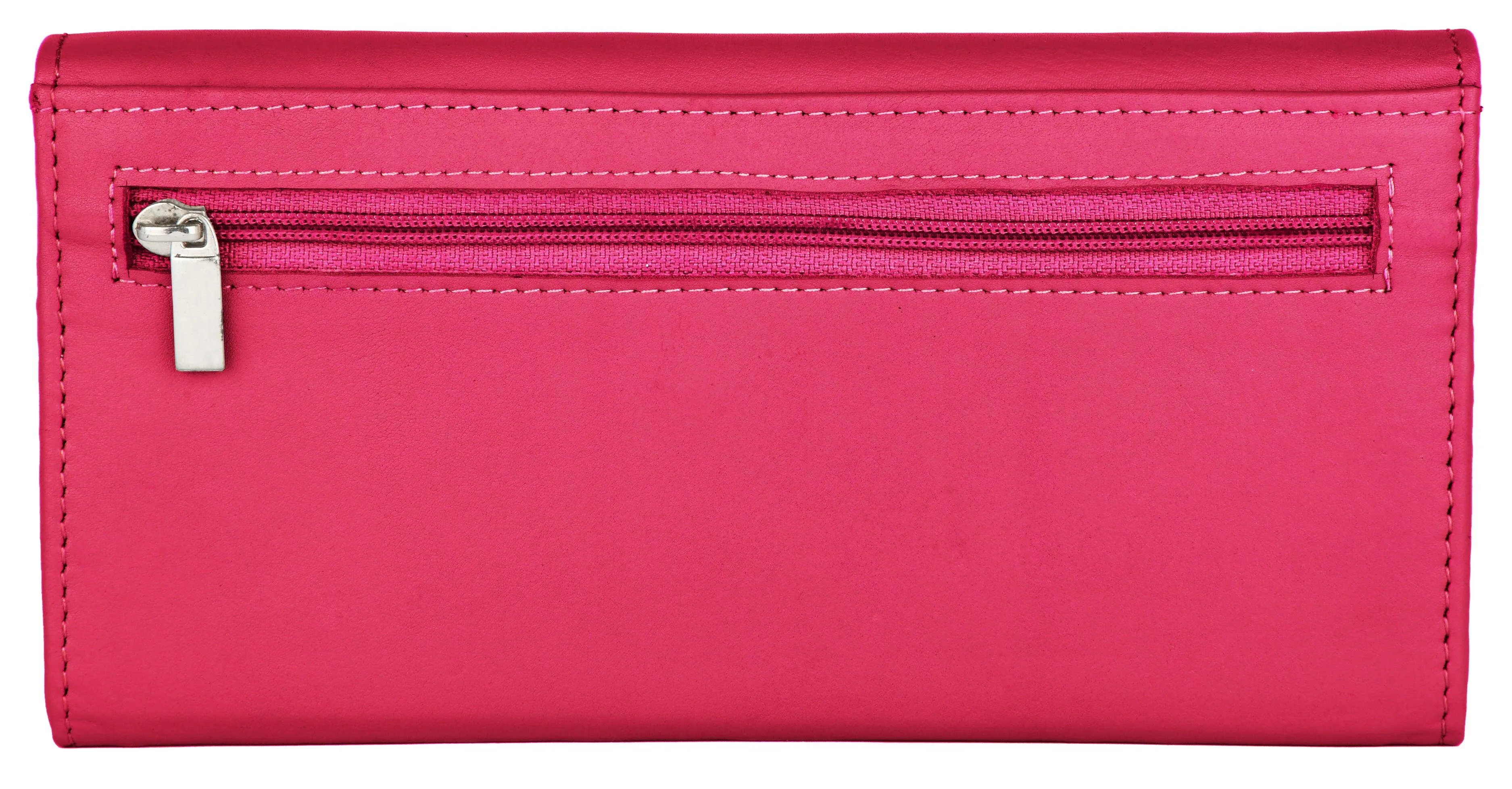WILDHORN® Women's Leather Wallet and Pen Combo Set