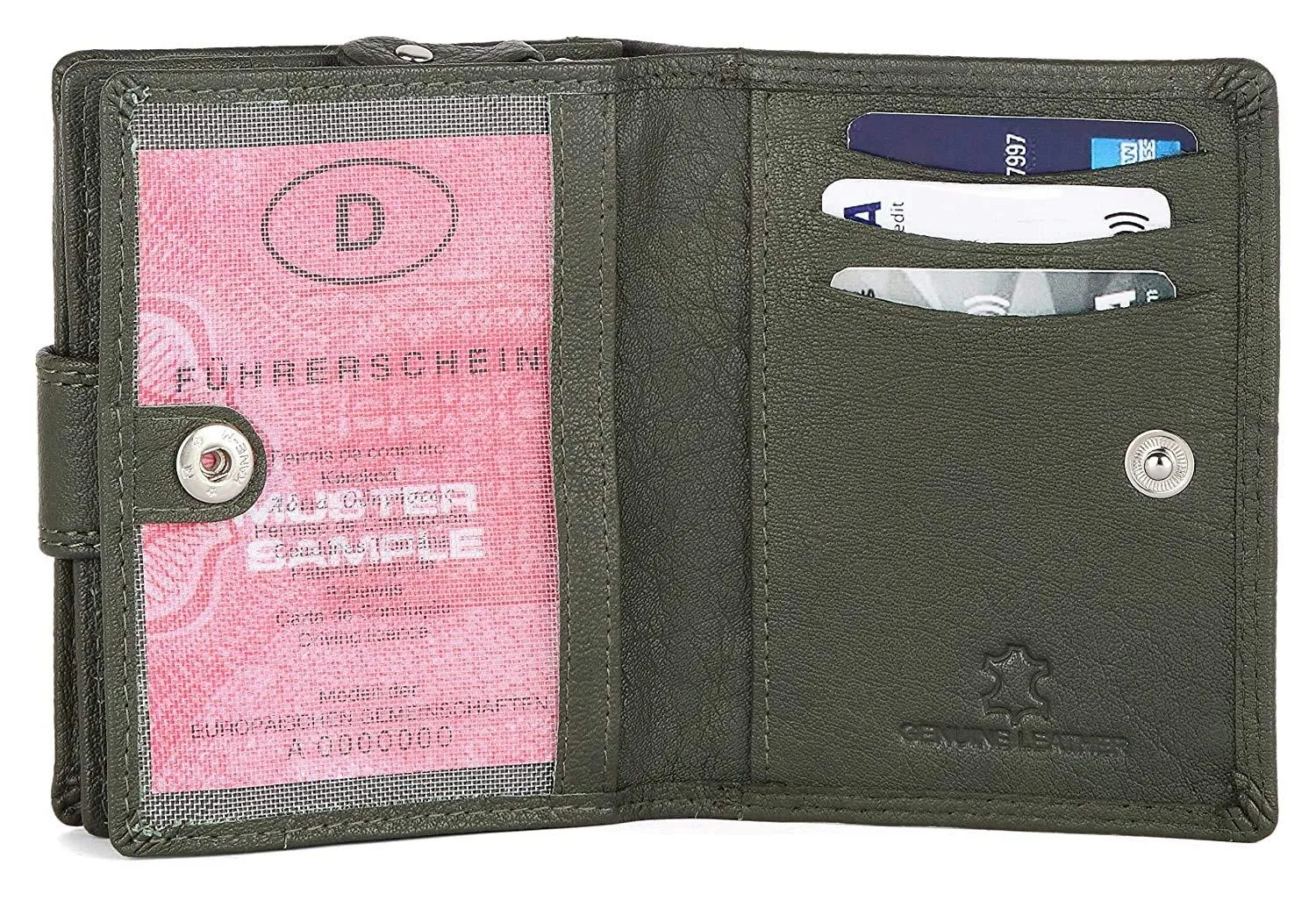 WILDHORN® Women's Leather Wallet and Pen Combo Set