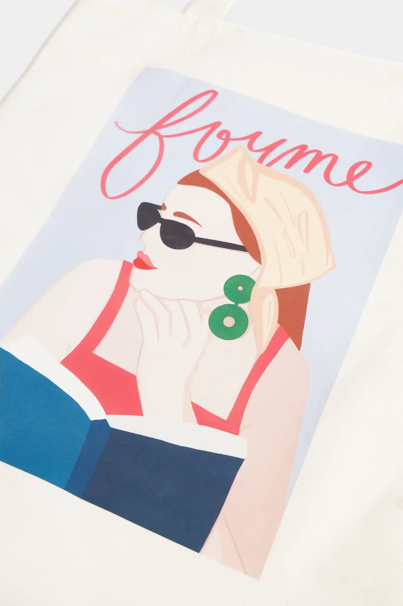 Woman Graphic Tote Bag
