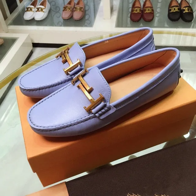 Women light luxury designer comfortable loafers