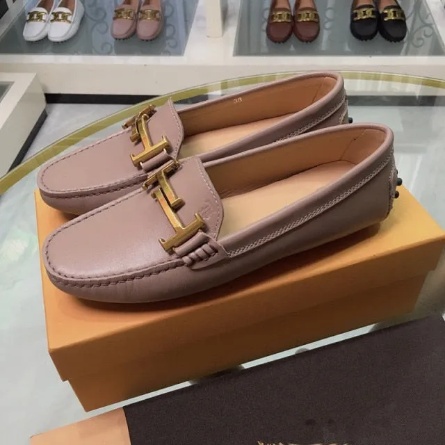 Women light luxury designer comfortable loafers