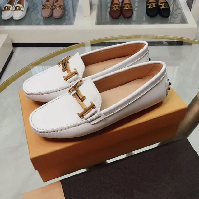 Women light luxury designer comfortable loafers