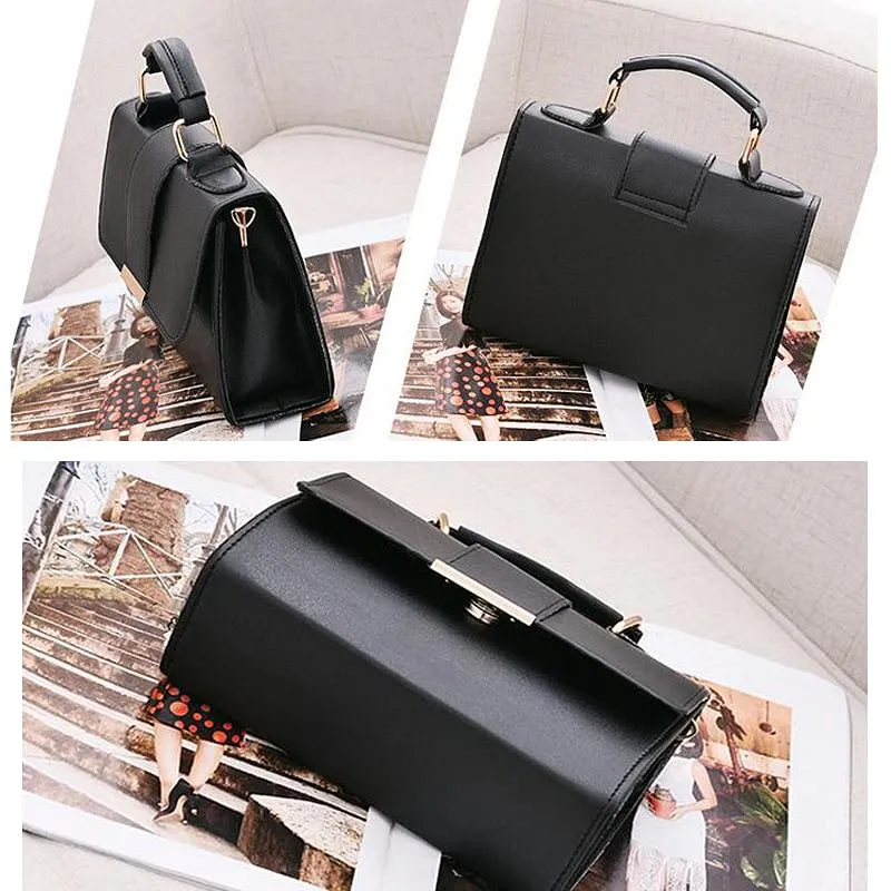 Women’s PU Leather Small Flap Shoulder & Crossbody Bag