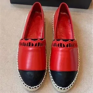 Women's Shoes New Fashion Genuine Leather Flat Shoes Classical Brand Designers Women Spring Autumn Espadrilles Loafers Shoes