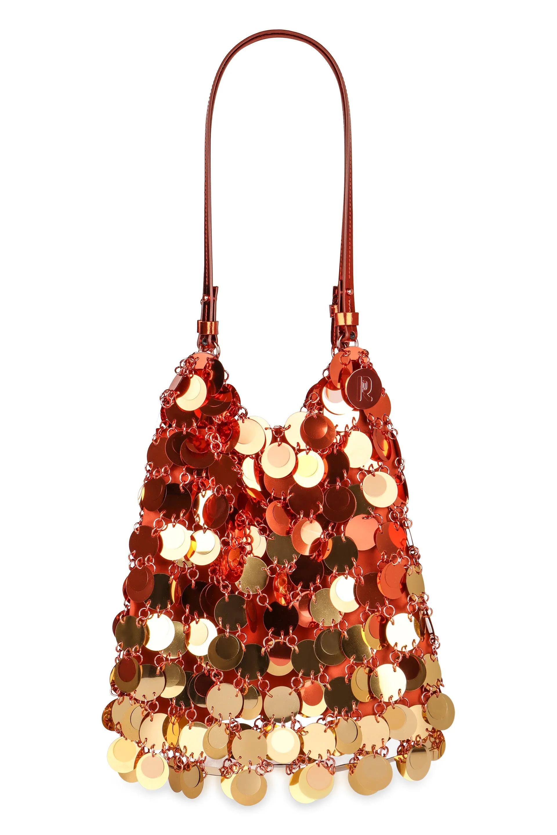 Women's Sparkles Tote Bag in Gold | 24FSS0433PLX145 Color M838
