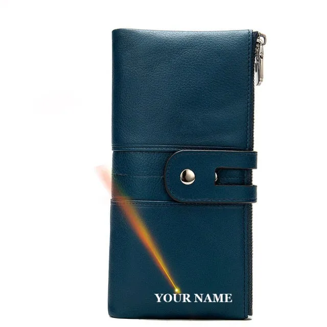 Women's Wallet Made Of Leather