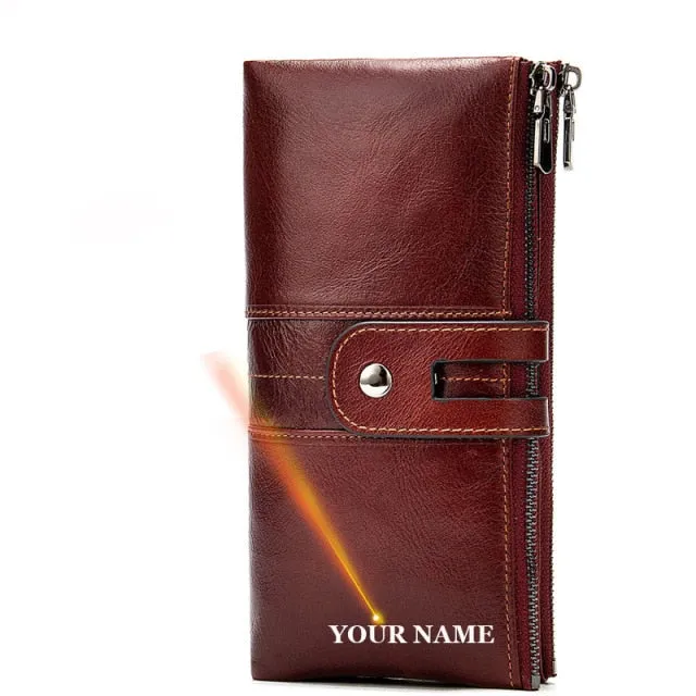 Women's Wallet Made Of Leather