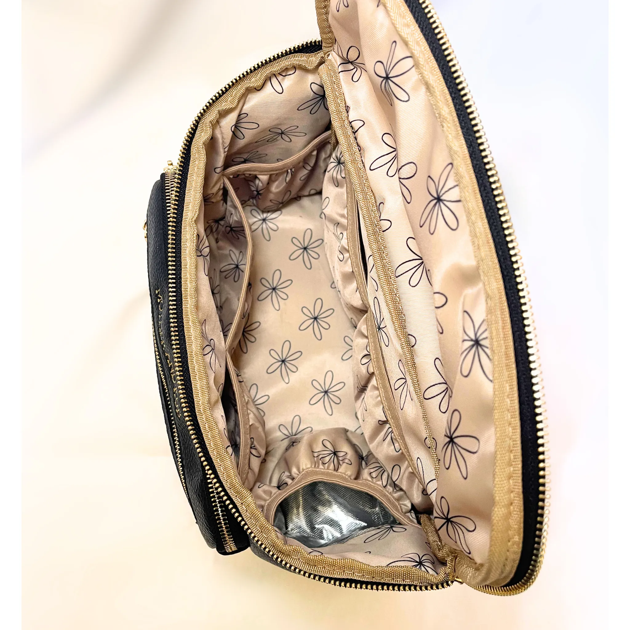 Zoey Crossbody Bag- Black   Strap