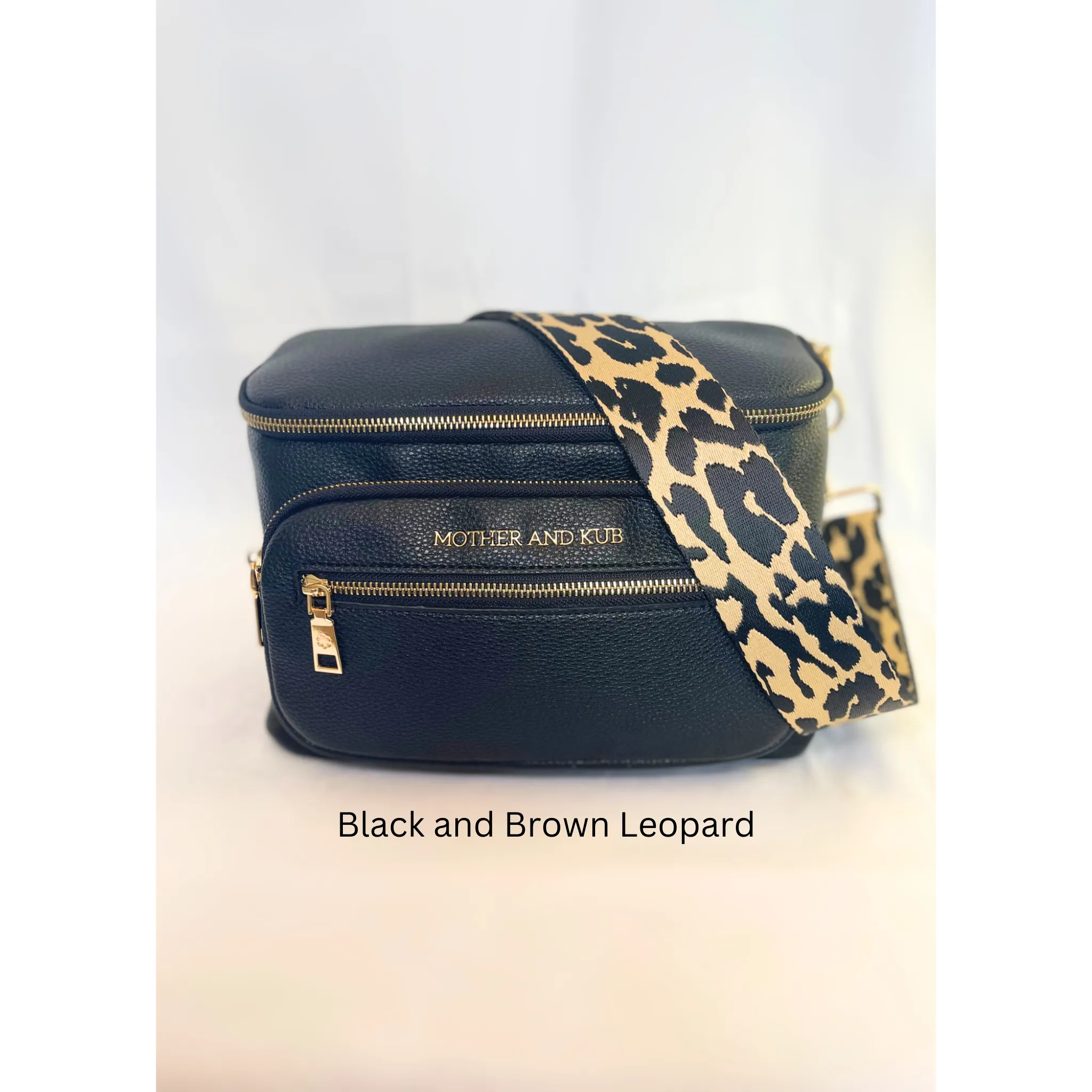 Zoey Crossbody Bag- Black   Strap