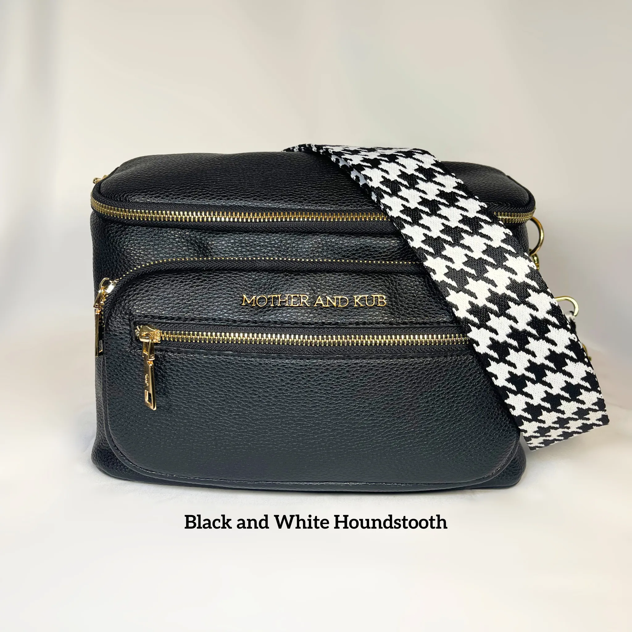 Zoey Crossbody Bag- Black   Strap