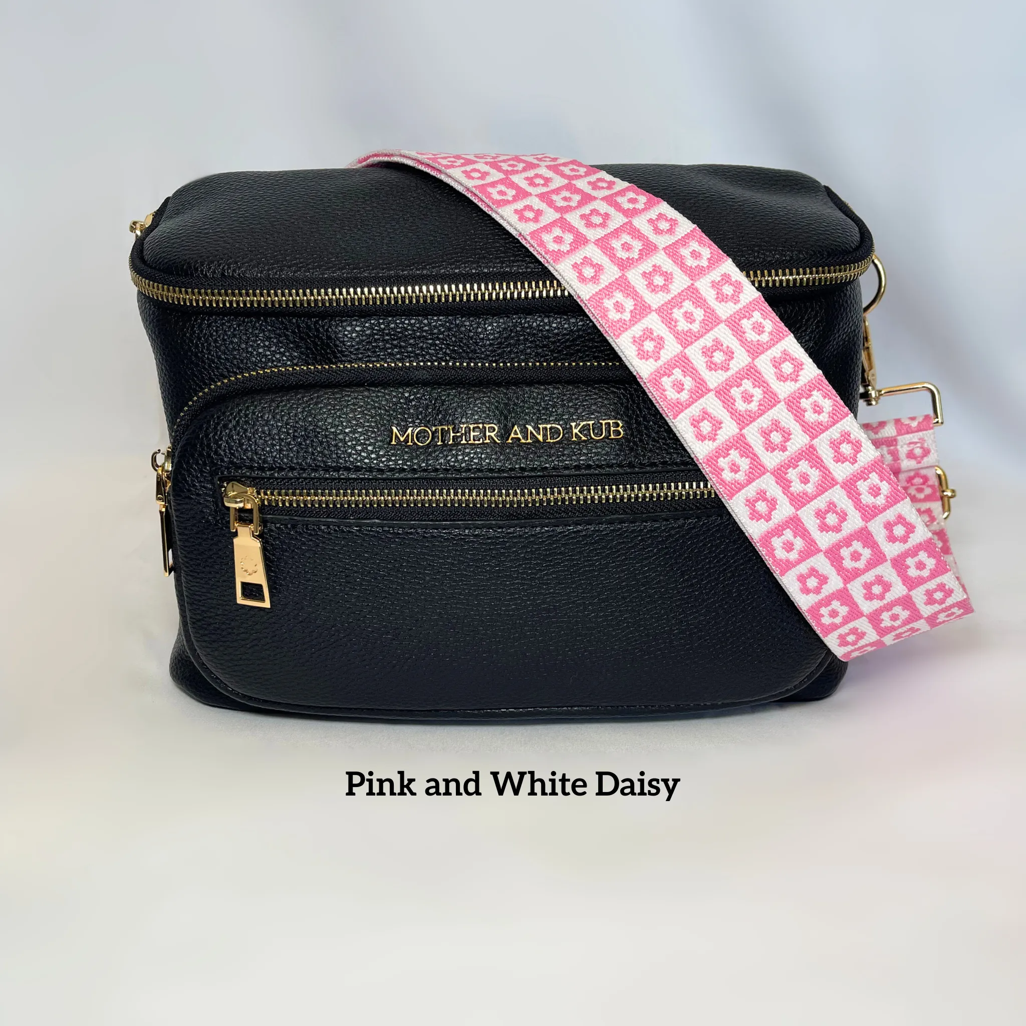 Zoey Crossbody Bag- Black   Strap