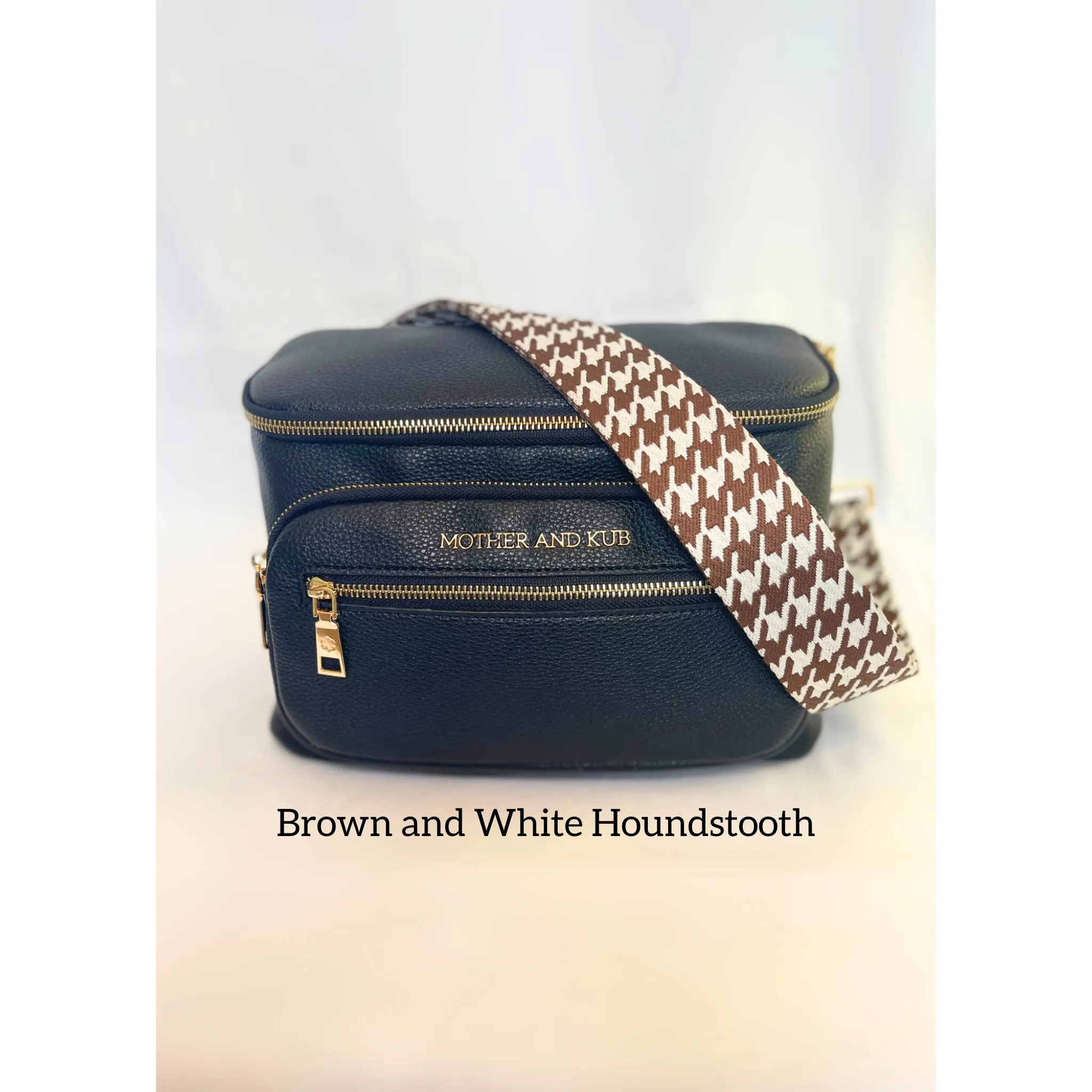 Zoey Crossbody Bag- Black   Strap
