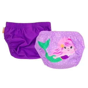 Zoocchini Swim Diaper Set - Mermaid