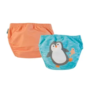 Zoocchini Swim Diaper Set - Penguin